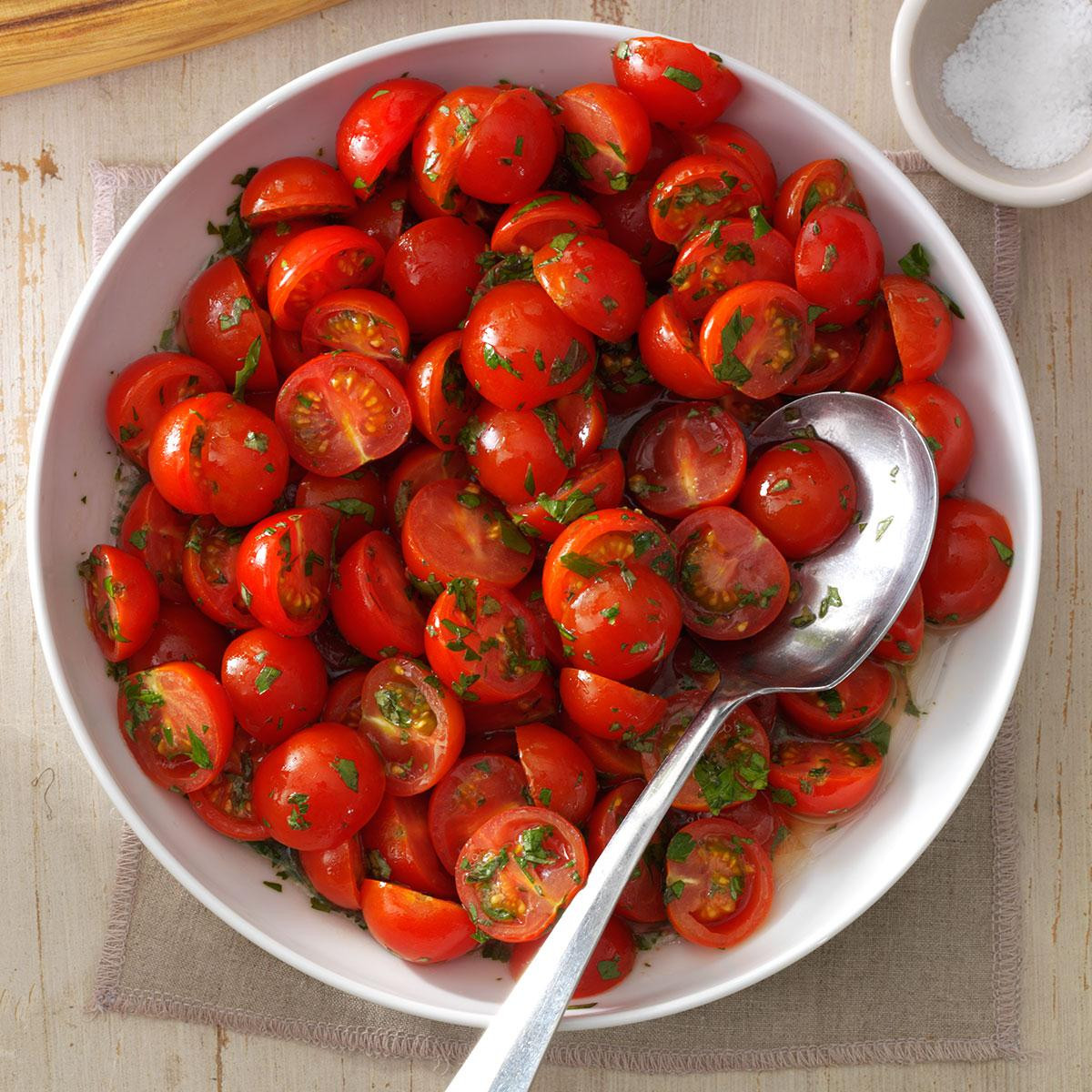 Baby Tomato Recipes
 Cherry Tomato Salad Recipe