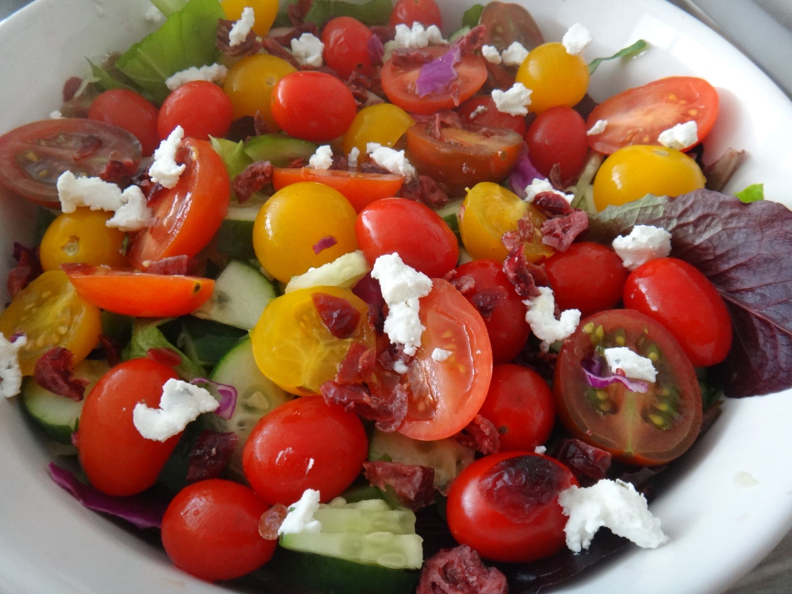 Baby Tomato Recipes
 Baby Heirloom Tomato Salad and a couple of salad