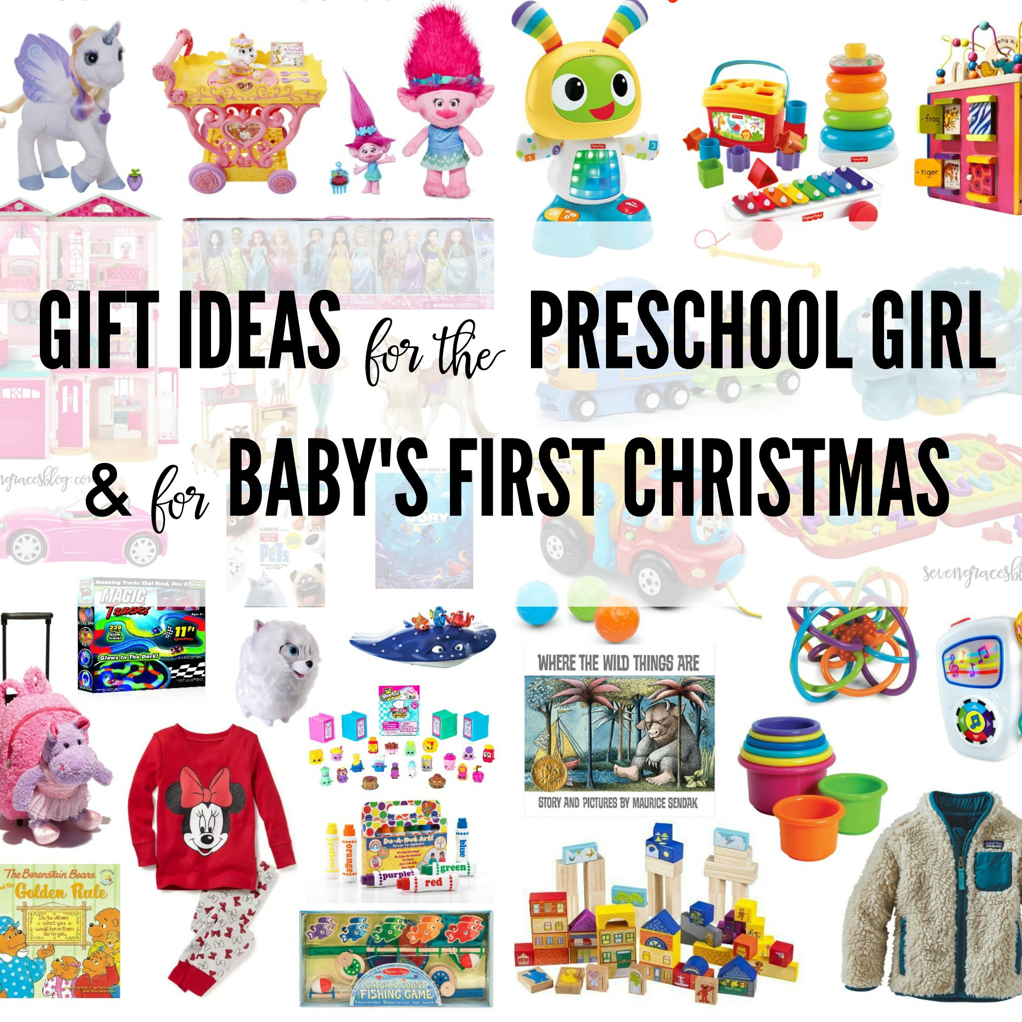 Baby'S 1St Christmas Gift Ideas
 Gift Ideas for the Preschool Girl and for Baby s First