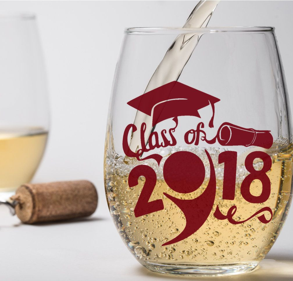 Bachelor Degree Graduation Gift Ideas
 Graduation Gift Class of 2018 Graduation Wine Stemless
