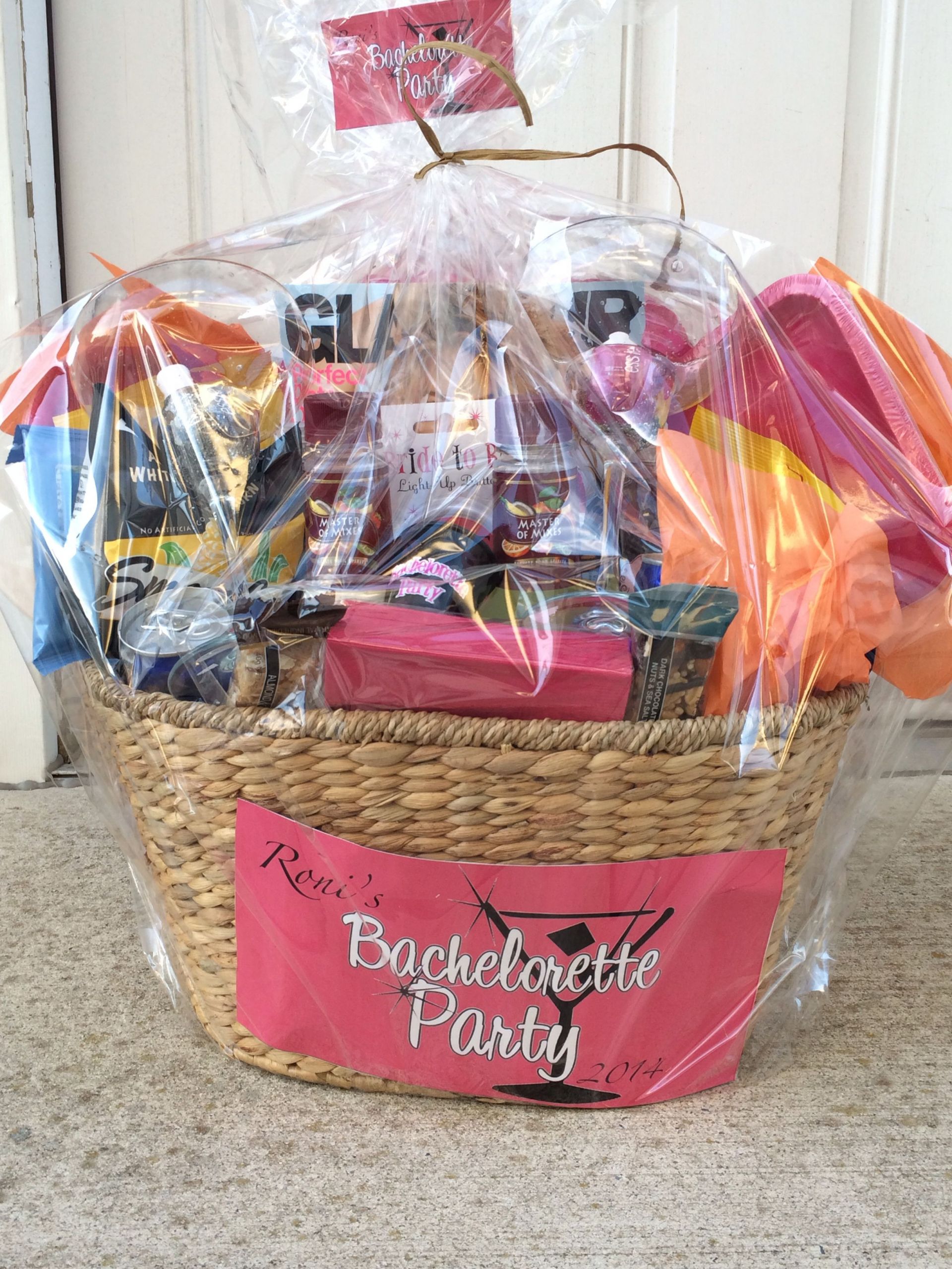 Bachelorette Gift Baskets Ideas
 Relax having fun with a bachelorette party t basket