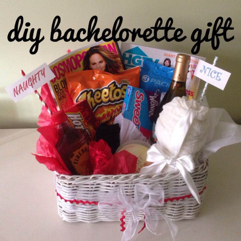 Bachelorette Gift Baskets Ideas
 naughty and nice bachelorette party t basket