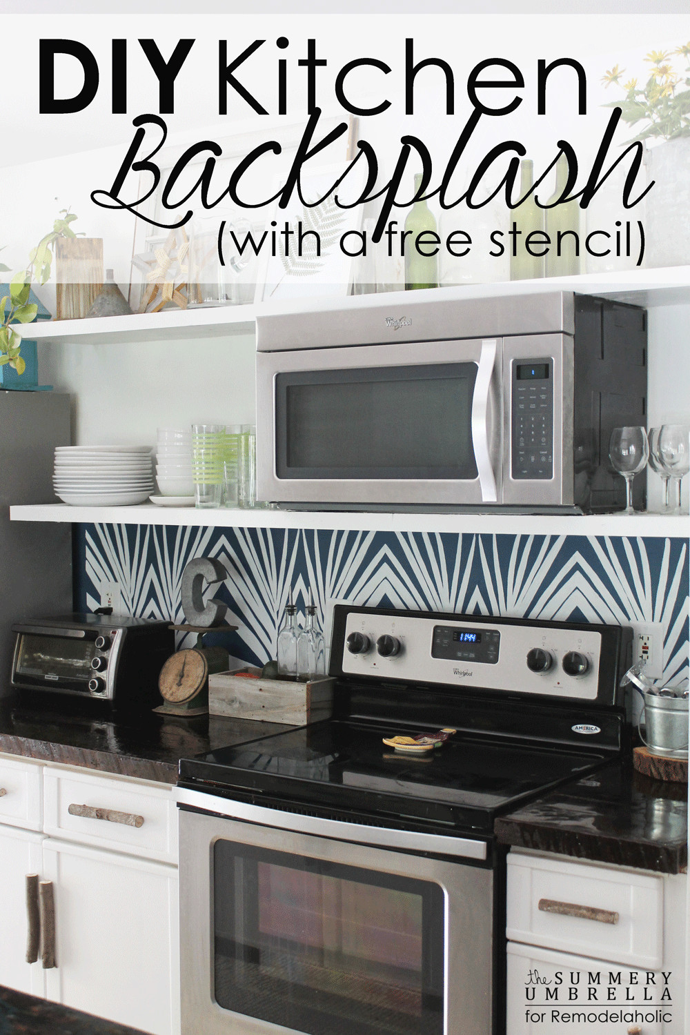 Backsplash Kitchen Diy
 Remodelaholic