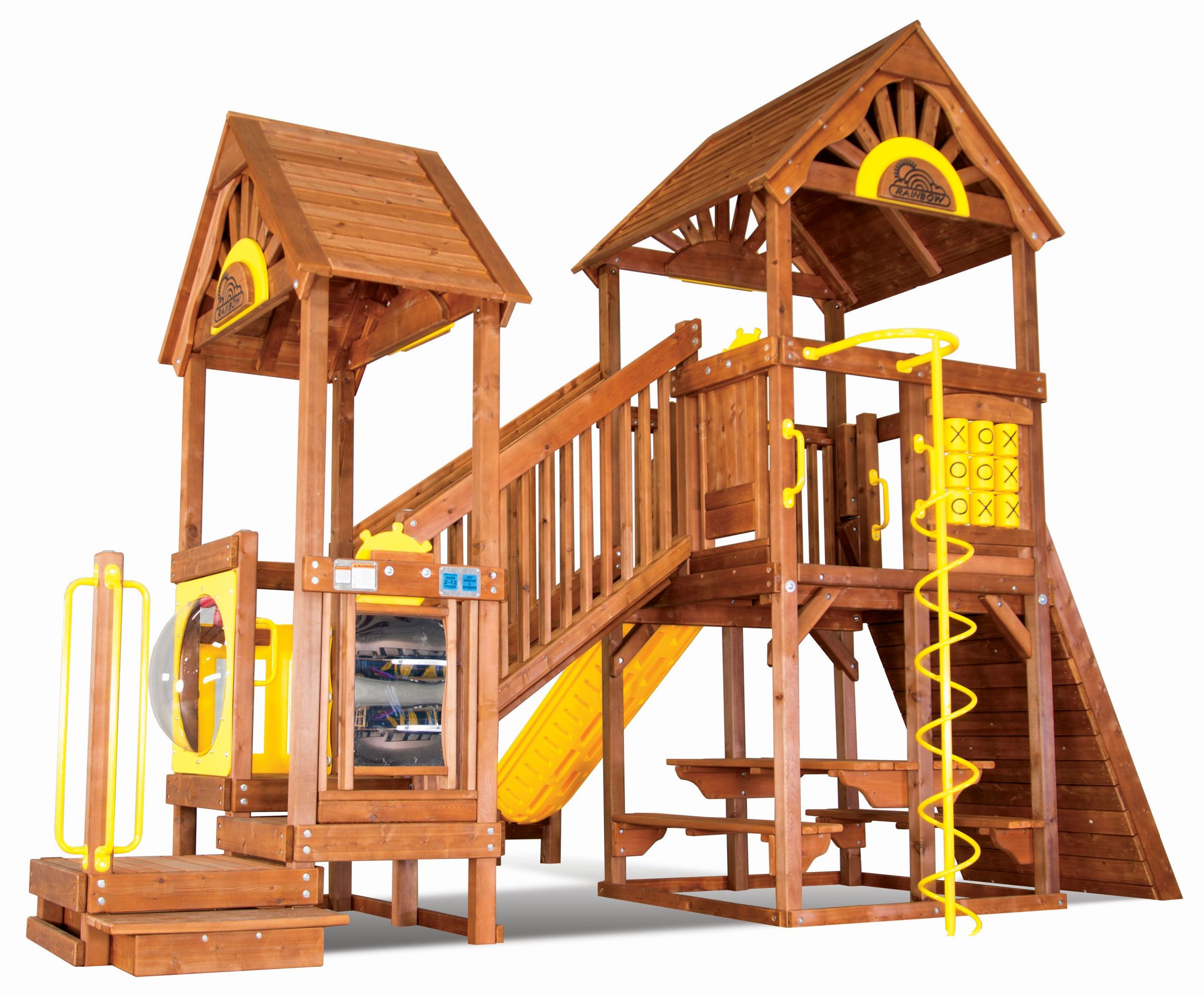 Backyard Adventures Omaha
 Backyard Playworld Castle Series Rainbow Play Systems