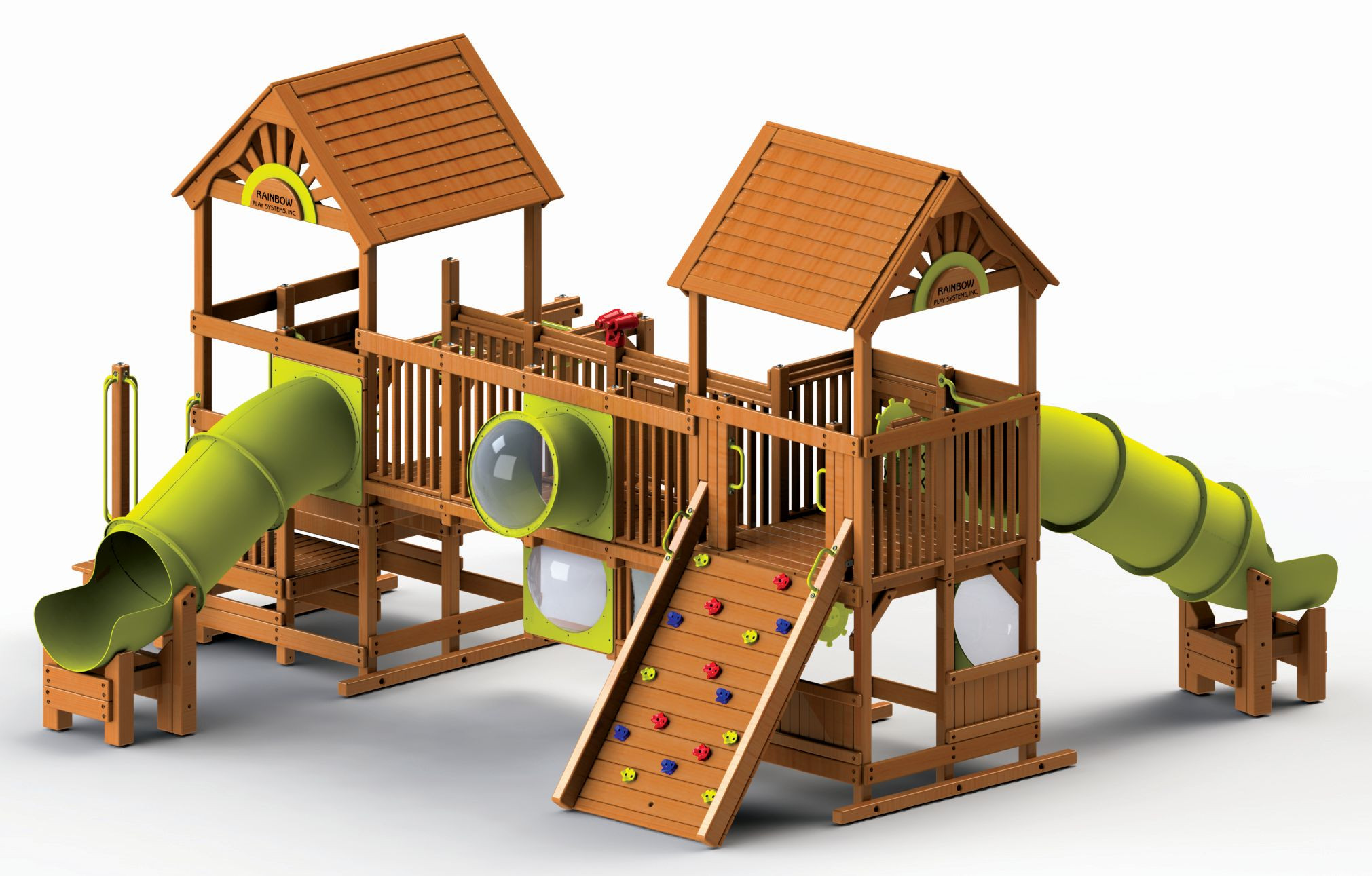 Backyard Adventures Omaha
 Backyard Playworld Castle Series Rainbow Play Systems