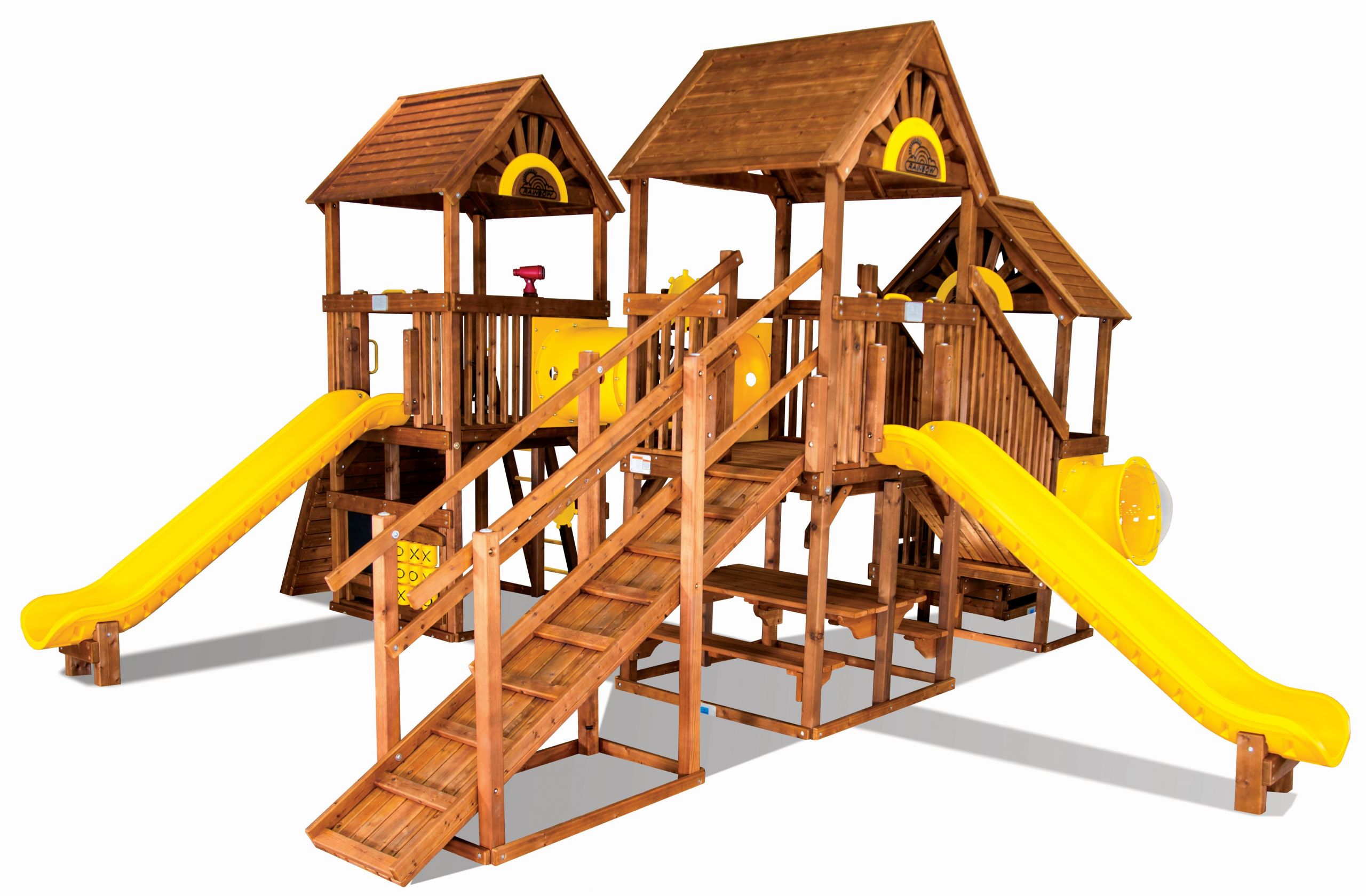 Backyard Adventures Omaha
 Backyard Playworld Castle Series Rainbow Play Systems