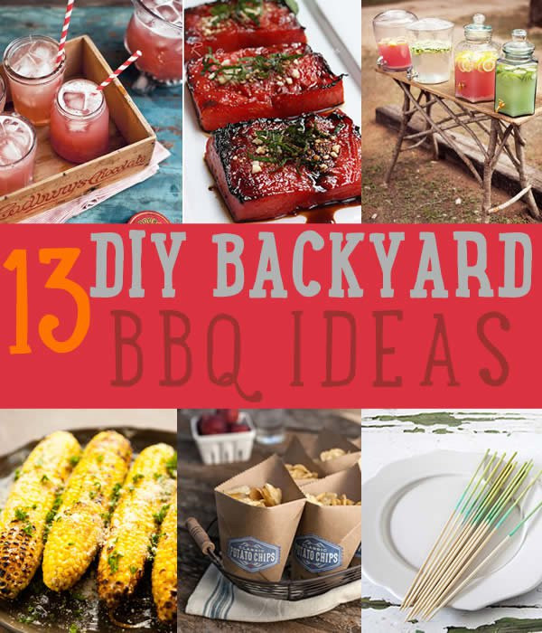 Backyard Barbecue Party Ideas
 Backyard BBQ & Party Ideas DIY Projects Craft Ideas & How