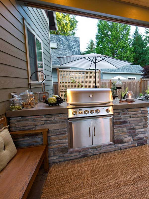 Backyard Barbeque Grills
 Adding a Barbecue Grill Area To Summer Yard or Patio