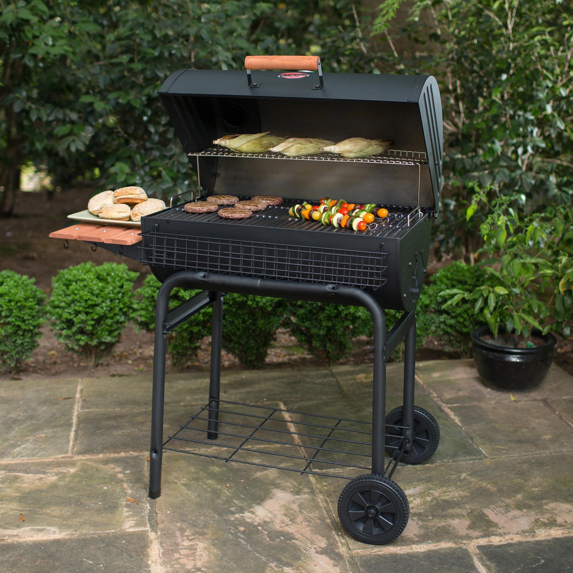 Backyard Barbeque Grills
 Charcoal Grill Smoker Barbecue Weber BBQ Heavy duty Steel