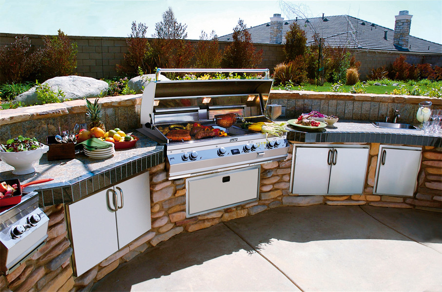 Backyard Barbeque Grills
 Outdoor kitchens – this ain’t my dad’s backyard grill