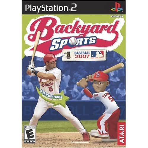 Backyard Baseball Ps2
 Backyard Baseball 2007 For PlayStation 2 PS2