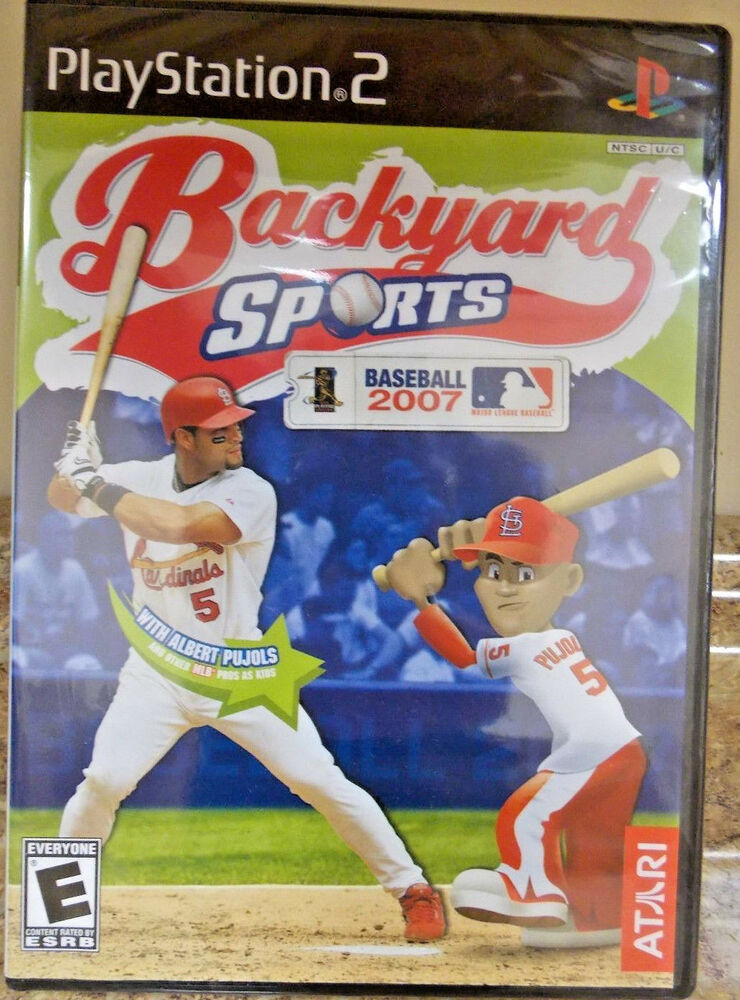 Backyard Baseball Ps2
 Backyard Sports Baseball 2007 Sony PlayStation 2 2006