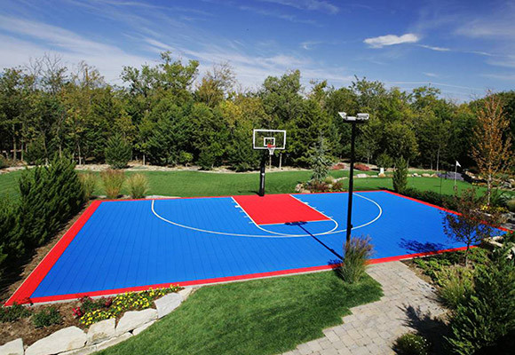 Backyard Basketball Court Dimensions Measurements
 Outdoor Basketball Courts