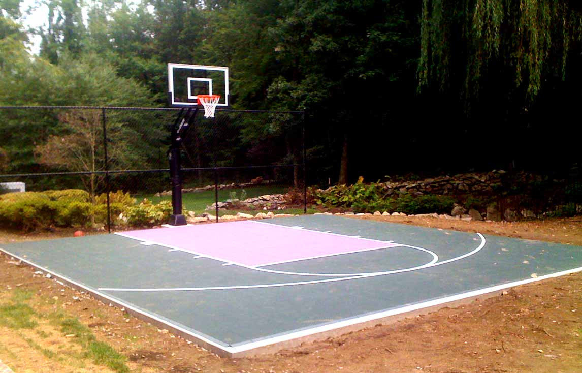 Backyard Basketball Court Dimensions Measurements
 Backyard Basketball Court Layout Tips and Dimensions