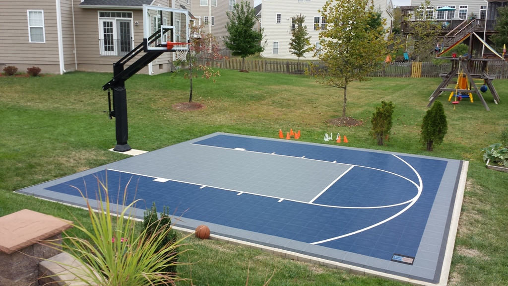 Backyard Basketball Court Dimensions Measurements
 DIY Backyard Basketball Court — Rickyhil Outdoor Ideas