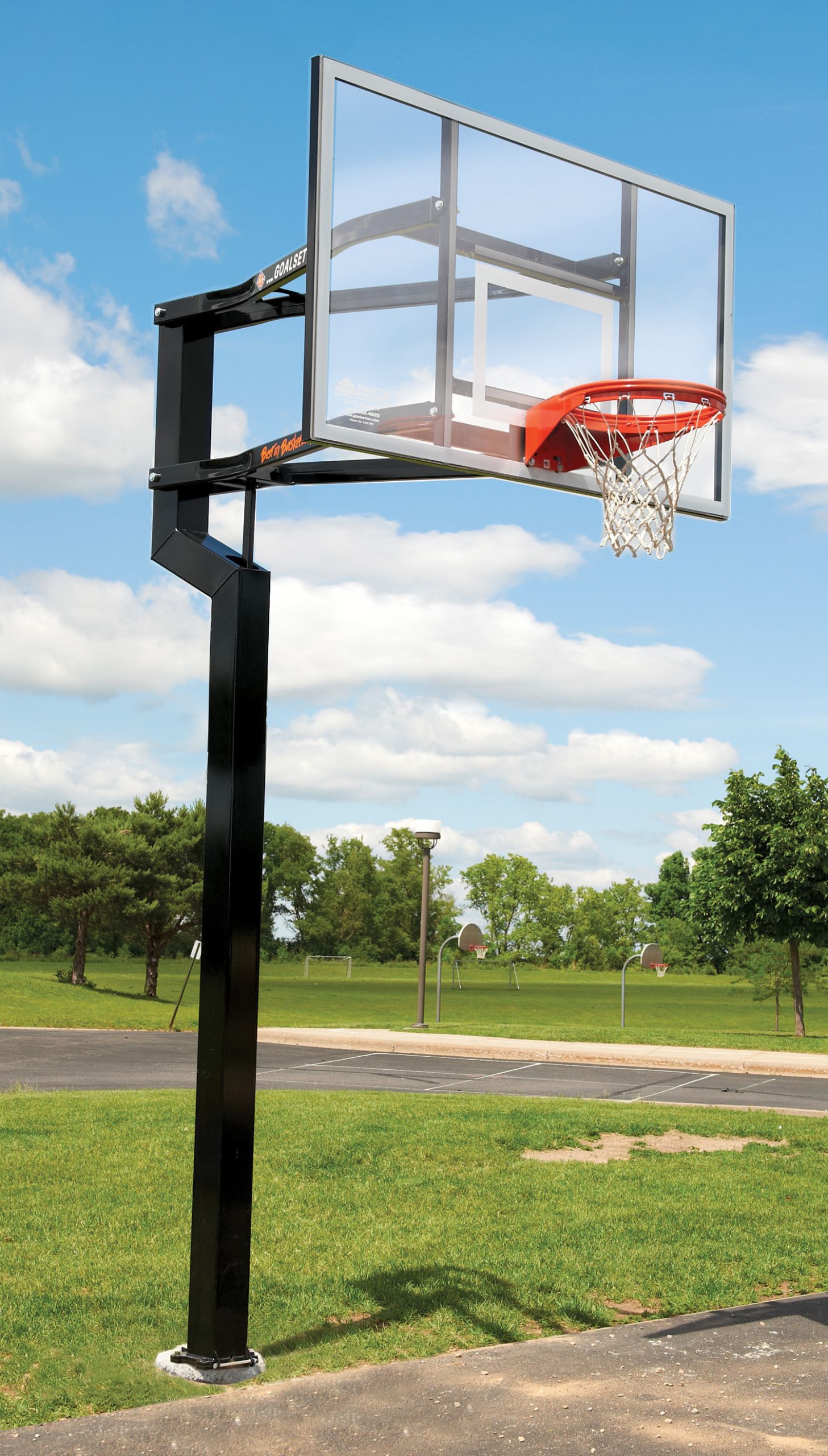 Backyard Basketball Hoop
 Goalsetter MVP Adjustable Basketball Systems