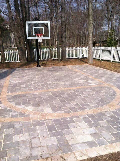 Backyard Basketball Hoop
 Backyard Basketball Court Ideas To Help Your Family Be e