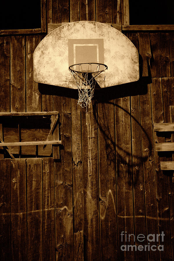 Backyard Basketball Hoop
 Vintage Backyard Basketball Hoop graph by John Stephens