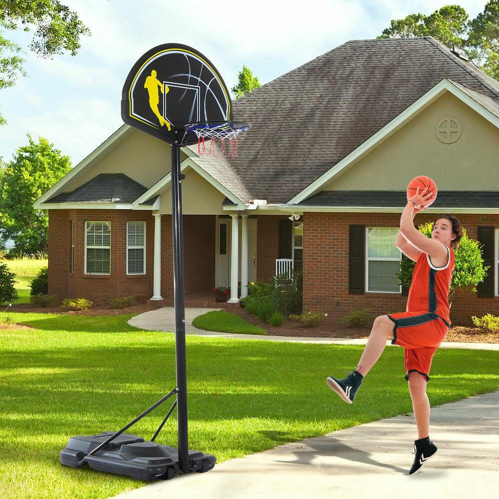 Backyard Basketball Hoop
 Youth Basketball 10 Hoop System Indoor Outdoor Goal