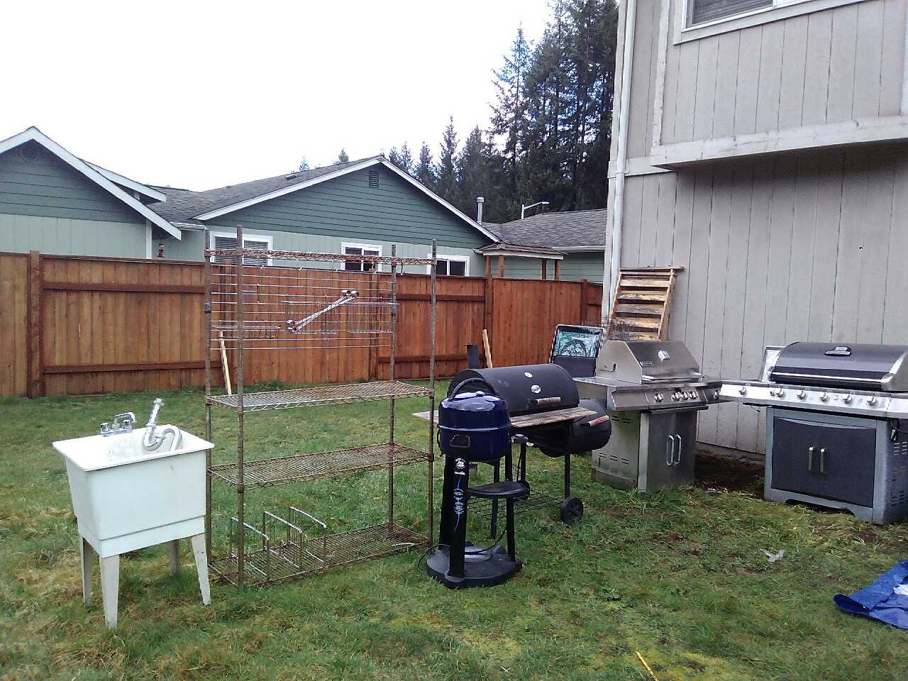 Backyard Bbq Arlington
 letgo full outdoor bbq set up in Arlington WA