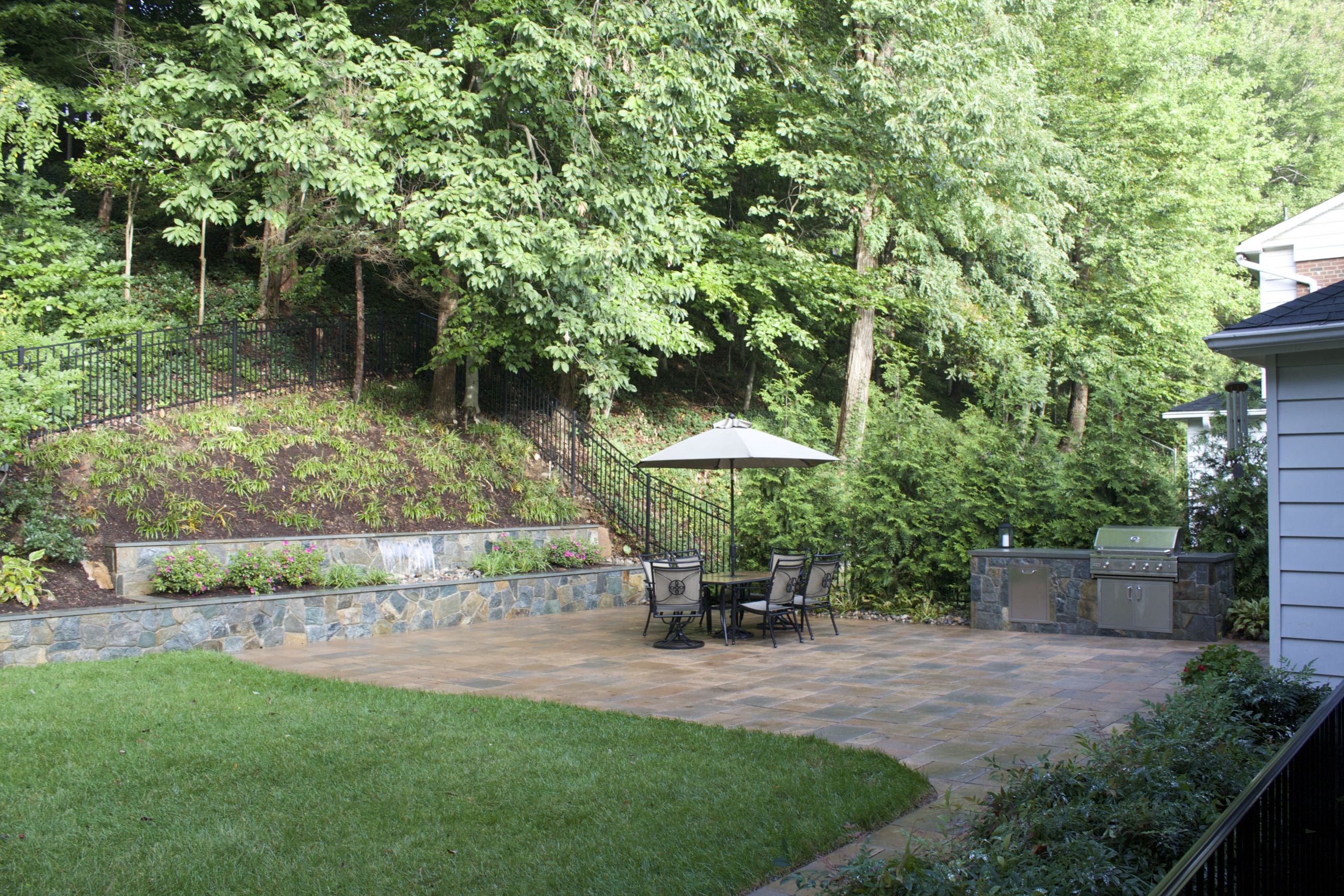 Backyard Bbq Arlington
 Backyard Landscape Design in Arlington VA