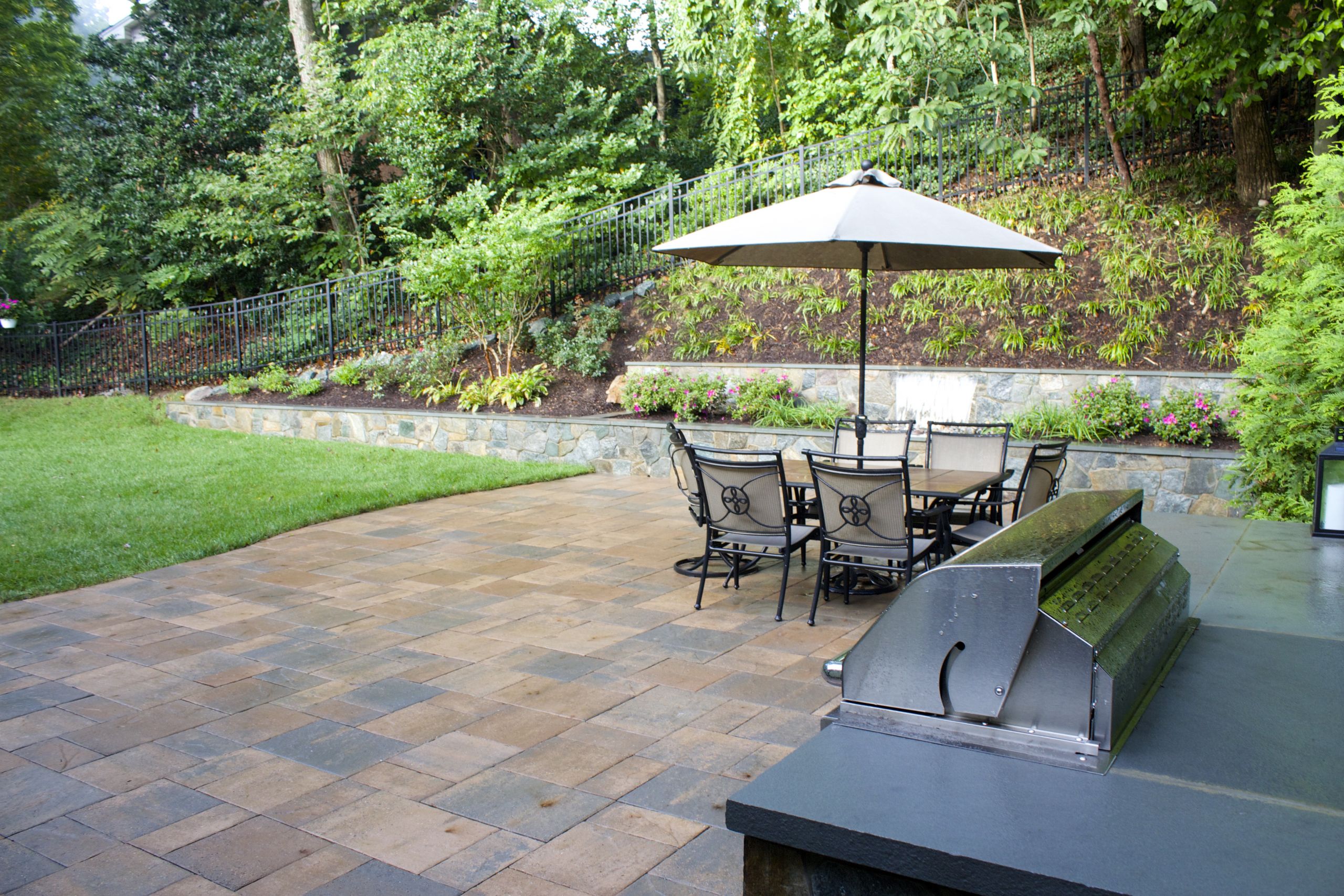 Backyard Bbq Arlington
 Backyard Landscape Design in Arlington VA