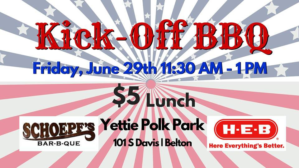 Backyard Bbq Belton
 Belton Fourth of July Kick off BBQ KDHEvents