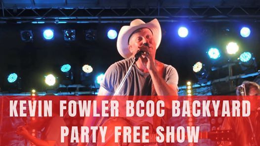 Backyard Bbq Belton
 Kevin Fowler BCOC Backyard Party Free Show at Schoepf s