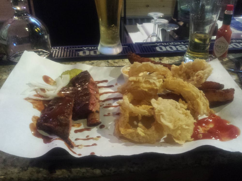 Backyard Bbq Belton
 Amazing ribs onion rings and bubba fries Wash it down