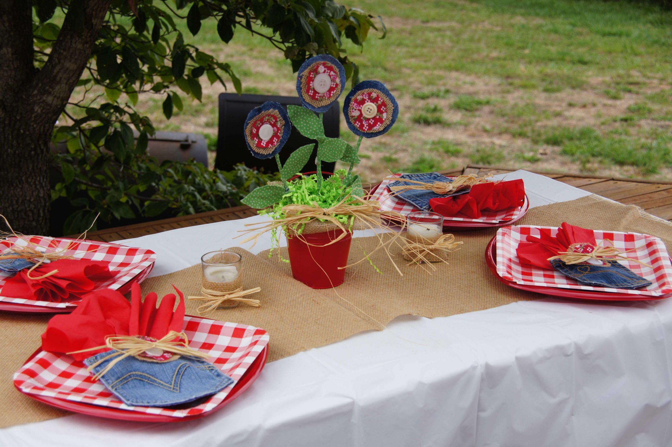 Backyard Bbq Decoration Ideas
 Backyard BBQ Party Decorating Ideas