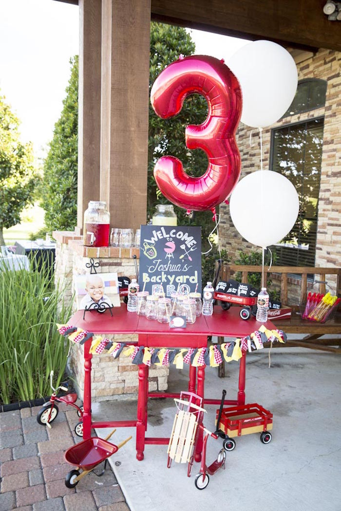 Backyard Bbq Decoration Ideas
 Kara s Party Ideas Backyard BBQ Birthday Party