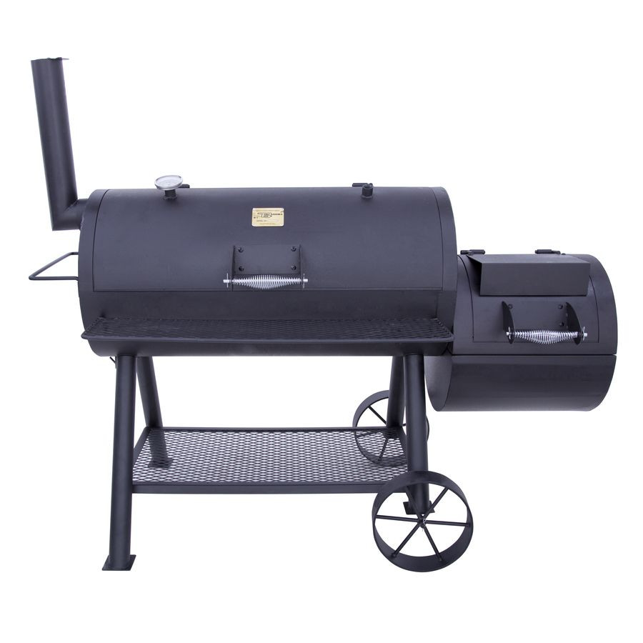 Backyard Bbq Okc
 The Oklahoma Joe’s Longhorn charcoal horizontal smoker