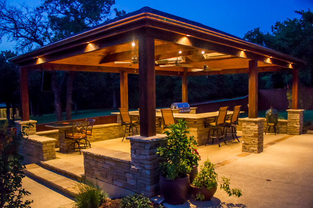 Backyard Bbq Okc
 Arbors & Pavilions Wrap Around Granite Outdoor Kitchen