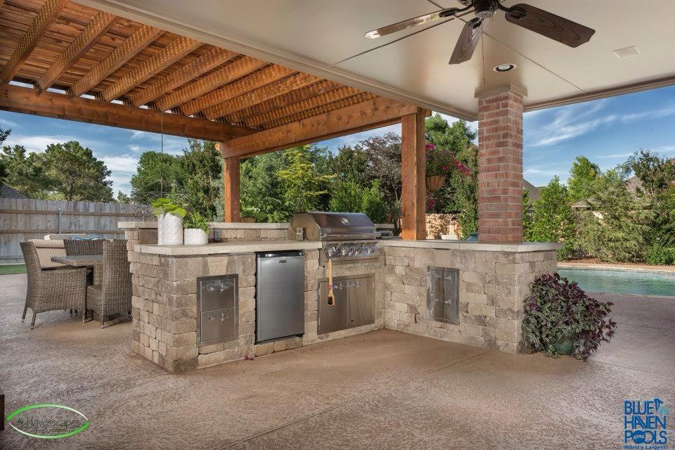 Backyard Bbq Okc
 Outdoor Kitchen Designs and Pavilions in OKC