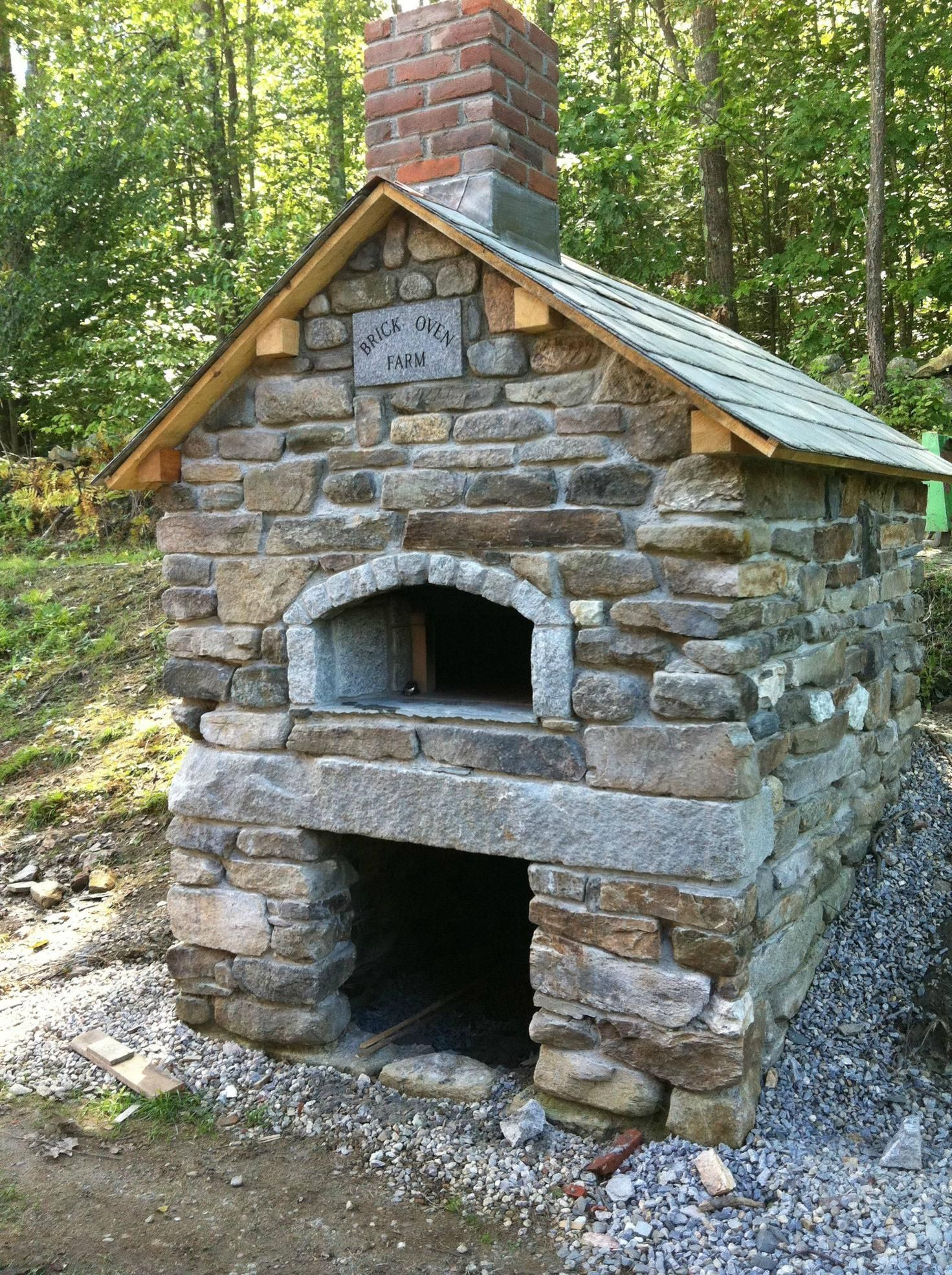 Backyard Brick Oven
 A Brick Oven my father in law built for his organic farm