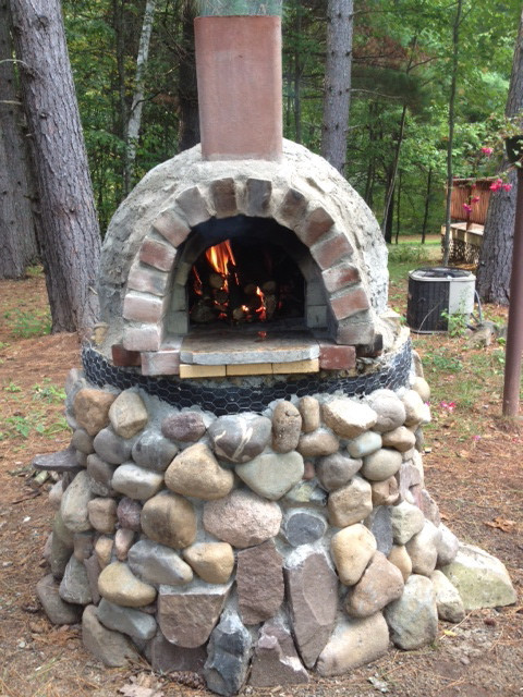 Backyard Brick Oven
 This is our backyard brick oven Chequamegongirl