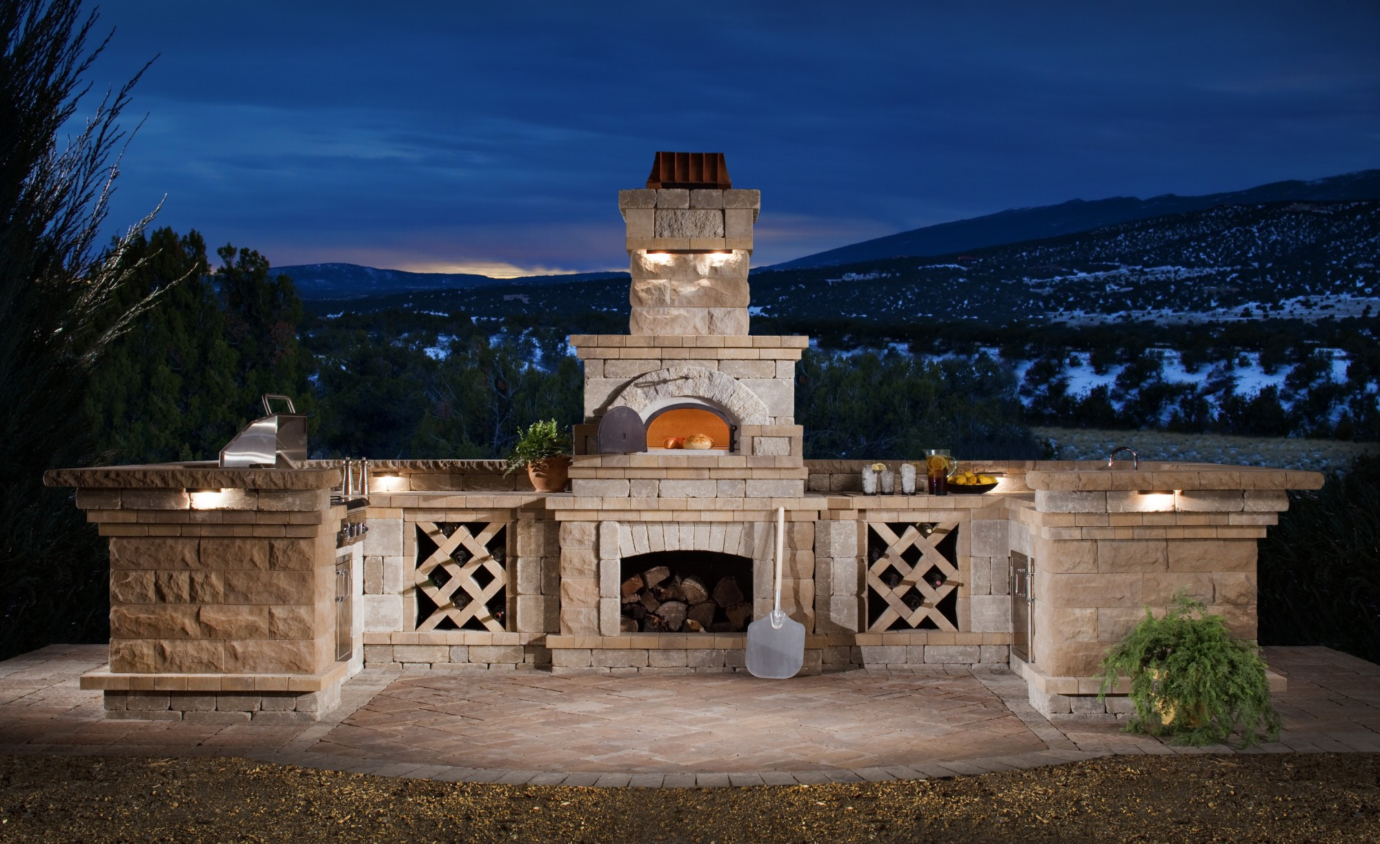 Backyard Brick Oven
 Belgard & Chicago Brick Oven Outdoor Living by Belgard