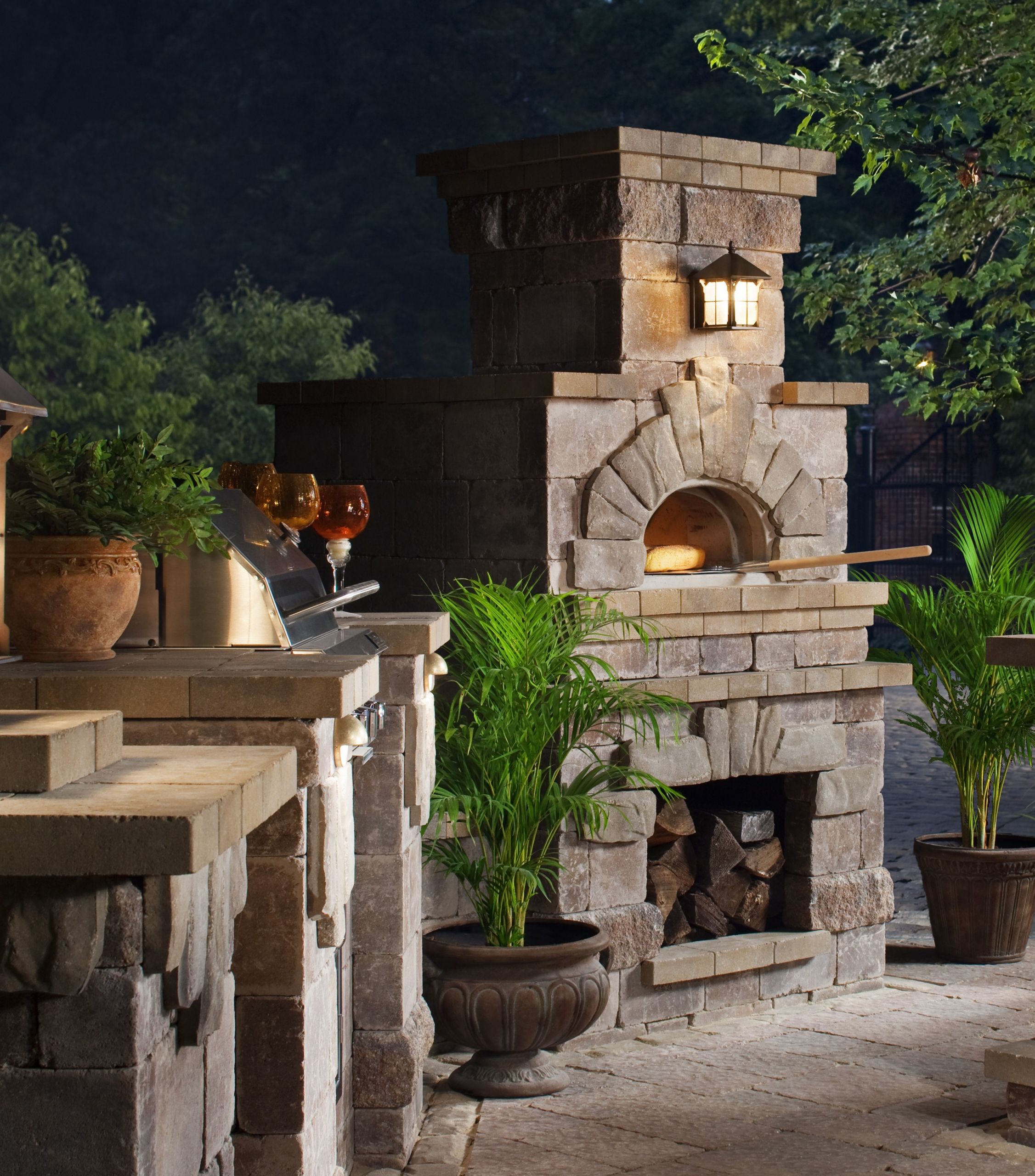 Backyard Brick Oven
 Belgard & Chicago Brick Oven Outdoor Living by Belgard