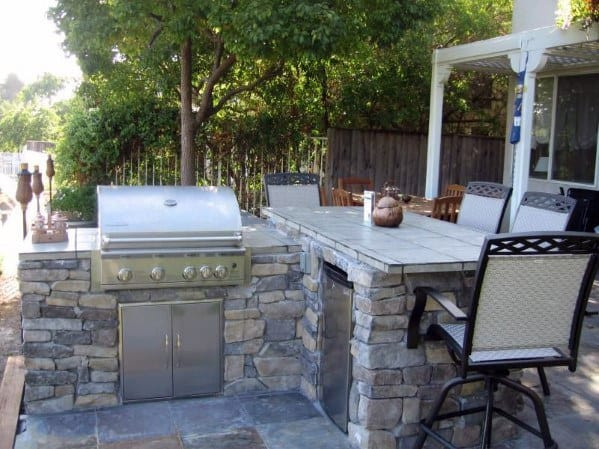 Backyard Built In Grill
 Top 50 Best Built In Grill Ideas Outdoor Cooking Space