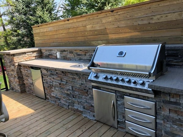 Backyard Built In Grill
 Top 50 Best Built In Grill Ideas Outdoor Cooking Space