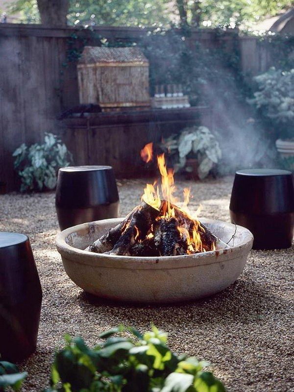 Backyard Camp Fire
 How to DIY a Fire Pit for Your Backyard Ideas and