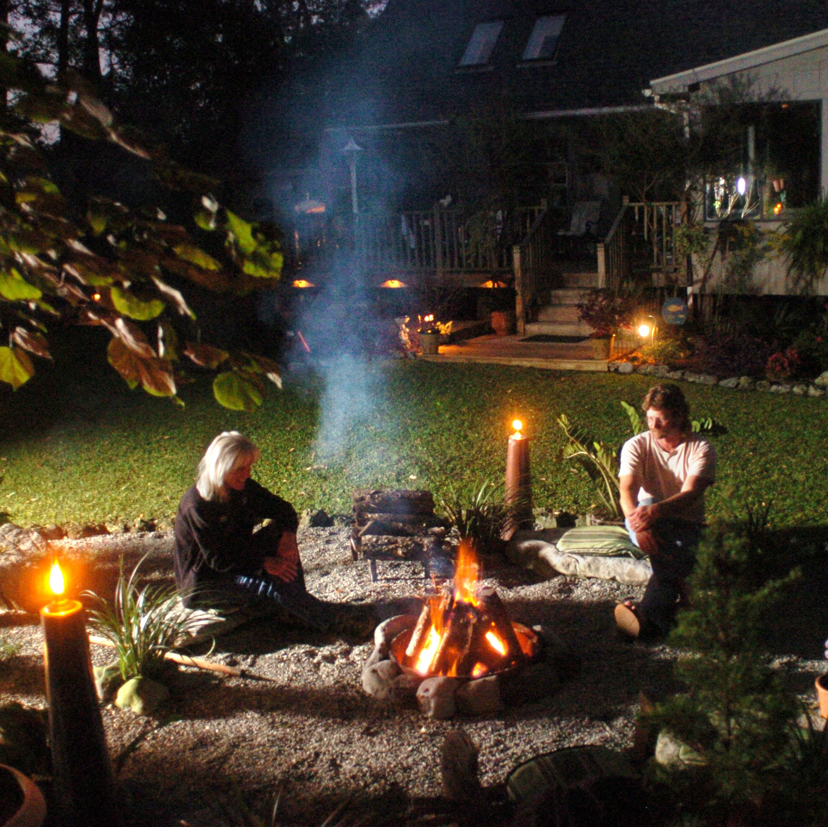 Backyard Camp Fire
 MyReporter What are the rules for backyard campfires