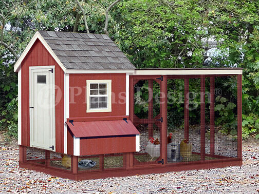 Backyard Chicken Coop Plans
 Two in e Backyard Chicken Coop Plans with Kennel Run