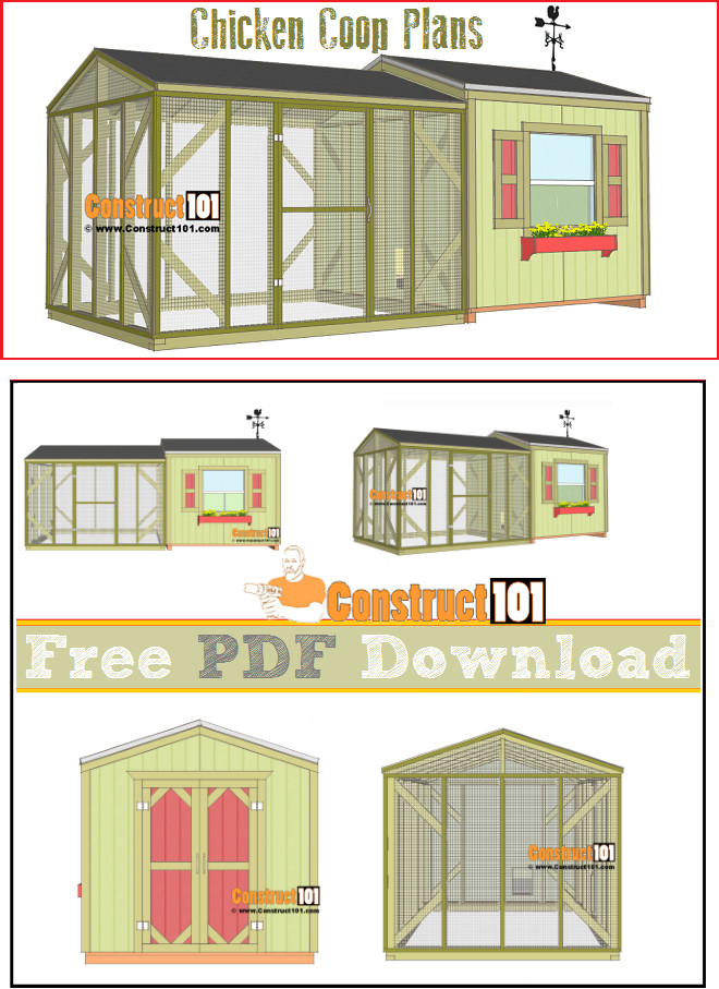 Backyard Chicken Coop Plans Free
 10 Free Backyard Chicken Coop Plans