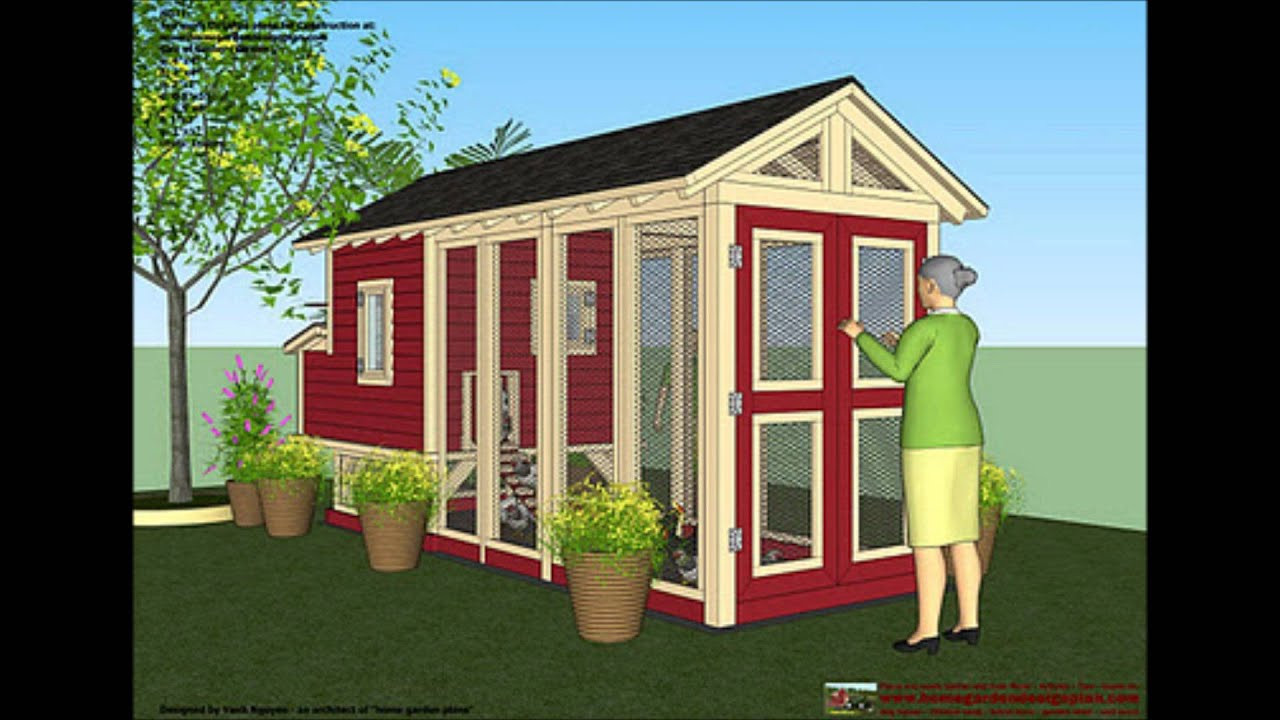 Backyard Chicken Coop Plans Free
 Chicken coop plans to build a backyard chicken coop in