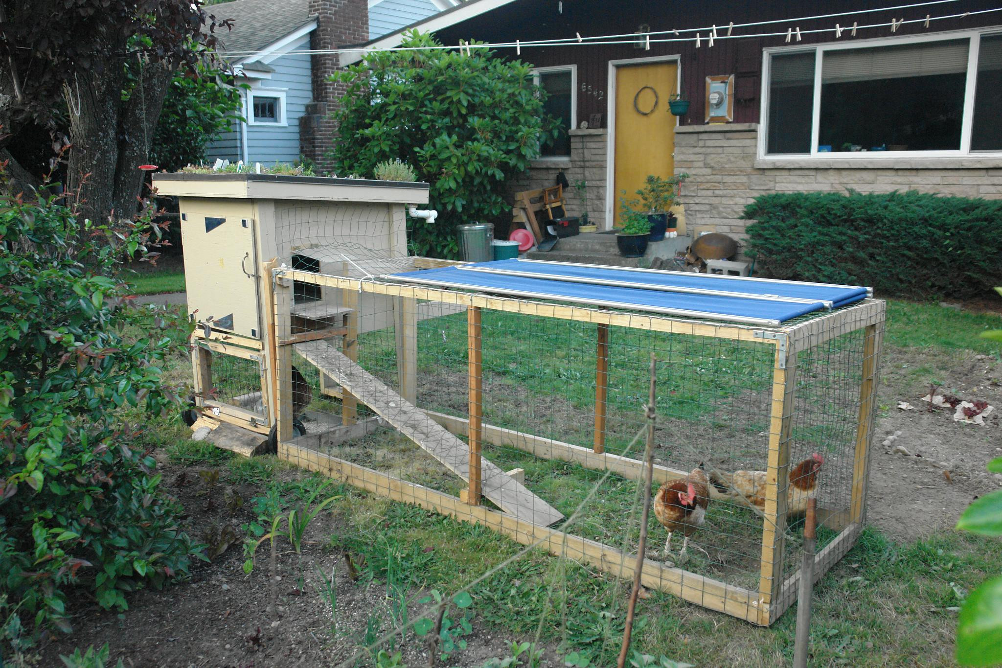 Backyard Chicken Coop Plans
 Build a coop blog Wheeled chicken coop plans
