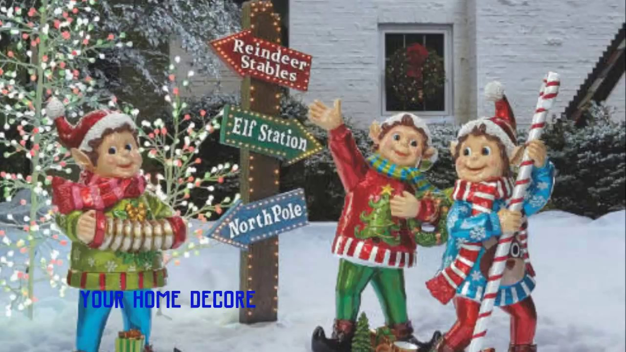 Backyard Christmas Decorations
 45 outdoor christmas yard decorations diy christmas yard