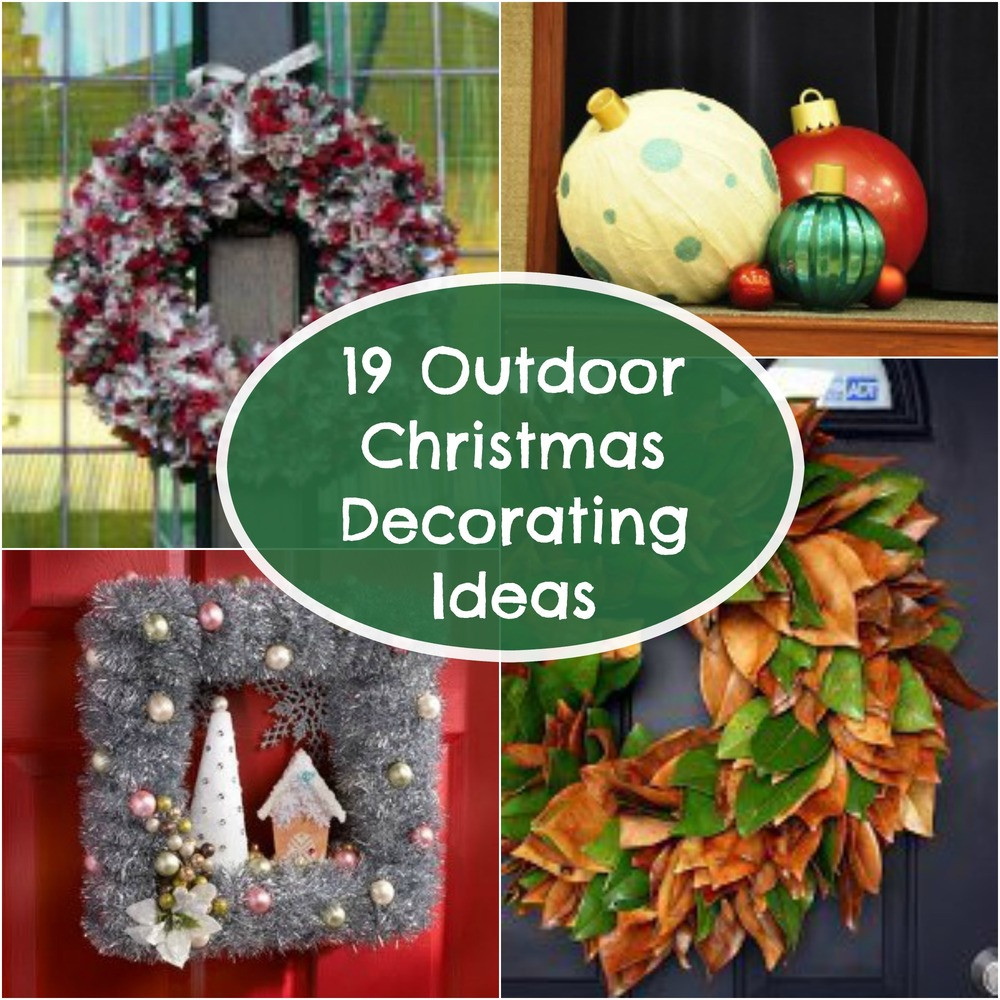 Backyard Christmas Decorations
 19 Outdoor Christmas Decorating Ideas