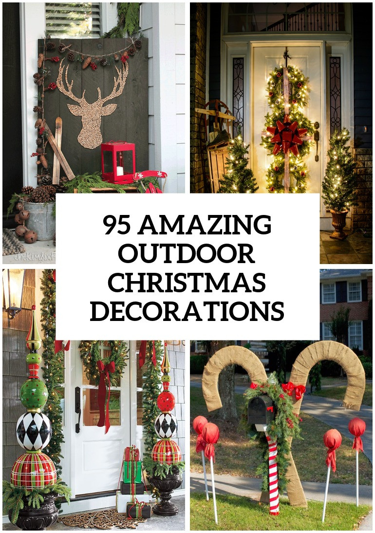 Backyard Christmas Decorations
 95 Amazing Outdoor Christmas Decorations DigsDigs