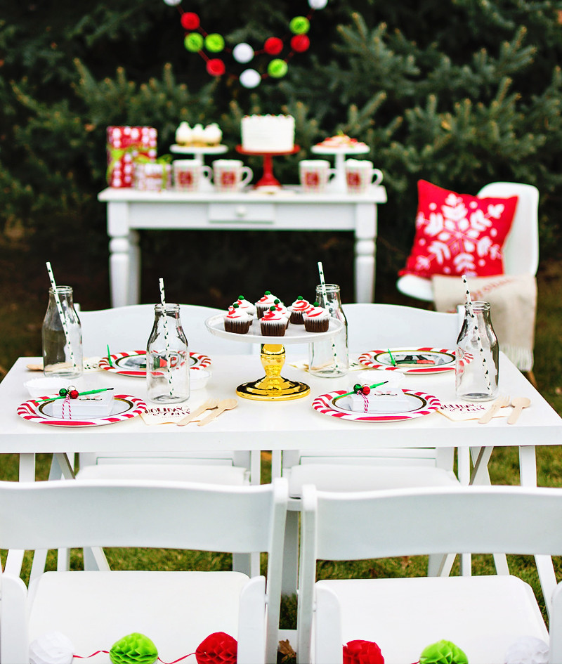 Backyard Christmas Party Ideas
 "An ELFIN Good Time" Kids Backyard Holiday Party